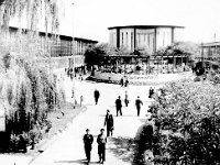 Zagrebački velesajam, Savska cesta (današnji Studentski centar) 1950. godine